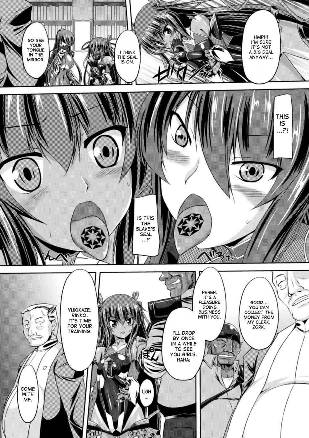 Hentai Manga Comic-Taimanin's fall into the lewd hell-Chapter 2-7